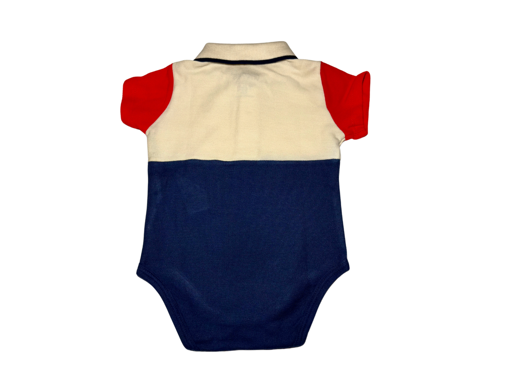 Baby Boy Polo Bodysuit