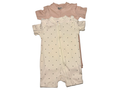 2-Pack Baby Girl Short-Sleeve Pajama Set